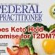 Does Keto Hold Promise for T2DM? Cover of Federal Practitioner January 2024